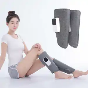 Blood Circulation Calf Massager Air Pressure Vibration Heating Hot Compression Leg Massager Machine