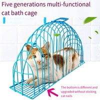 Cage portable pour animaux de compagnie avec sèche-cheveux, cage de séchage de bain pour chien chat de voyage, approvisionnement en vrac en gros pour le lavage du bain
