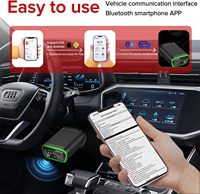 Escáner de Diagnóstico Automotriz Bluetooth LAUNCH AIOBD 2026, Lector de Códigos OBD2 con Escaneo Completo del Sistema e Informe de IA