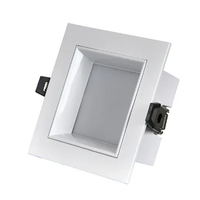 Spot de plafond d'intérieur Downlight 7W 9W 12W 15W 18W Spot SMD intégré Down Light AC220V Square Round Led Downlight pour l'éclairage
