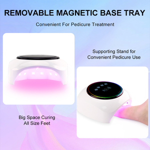 Lámpara de Uñas LED UV con 30 Luces LED de Gradiente, Secador de Esmalte de Gel de Secado Rápido para una Curación Uniforme de la Manicura - Product Image 6