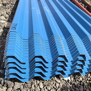 GUANGQIA Hoja de techo galvanizada de metal prepintado Hoja de perfil de techo de acero corrugado recubierto de color - Product Image 2
