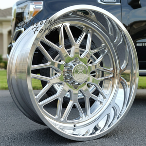 Rines Forjados Personalizados de Perfil Bajo 20x10 22x12 24x14 26x16 28x14, Rines de Aleación Forjados 6x139.7 8x170 para Camionetas - Product Image 1