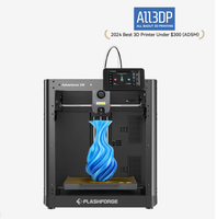 Printer 3D Industri Flashforge AD5M - Dual Extruder Auto Leveling Kecepatan Tinggi Pencetakan PLA Konektivitas USB Garansi Baru 1 Tahun