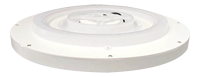 Plafonniers LED ronds intelligents à montage en surface, personnalisés pour l'intérieur, 24 W, RGB, 2700 K-6000 K, CCT réglable, Banqcn