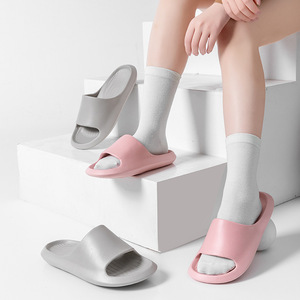 U-HOME nhà nhà babouche hồ bơi phụ kiện bán buôn giày đen đơn giản cô gái tắm vòi hoa sen Slide dép - Product Image 4