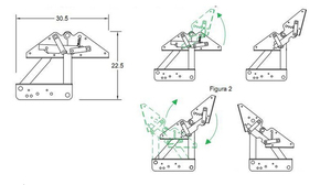 Factory Furniture Folding Sofa <strong>Bed</strong> Functional <strong>Rising</strong> and Falling Hinge Manufacturer C01 - Product Image 5