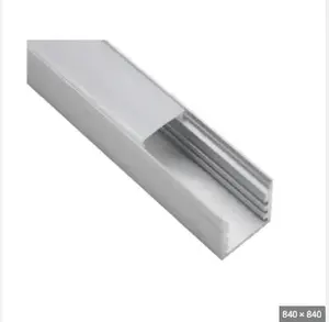 Indoor Wall Mount Decorative 6000 Series <b>Aluminum</b> Alloy Bending Corner LED Profile for Modern Interior Lighting Systems - Product Image 4