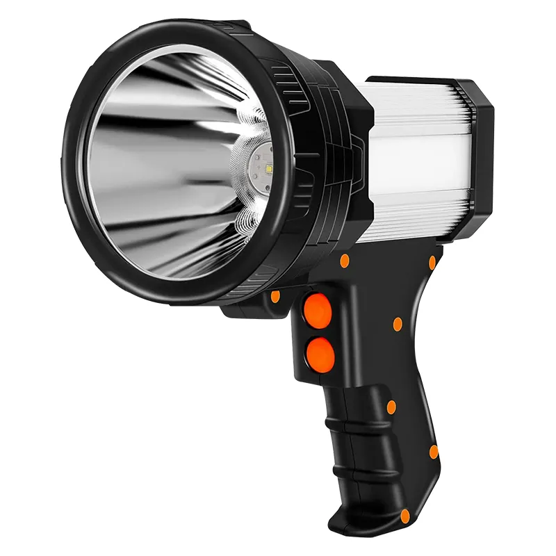 Lampe torche de travail 3000 lumens de grande puissance à lumière LED, Rechargeable, USB, longue portée, lampe-torche projecteur, nouveau modèle