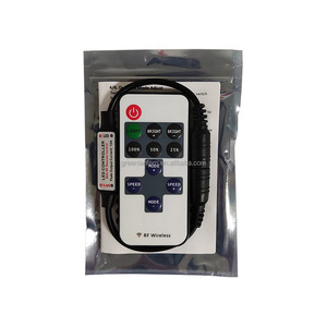 Controle remoto <span class=keywords><strong>mini</strong></span> led rf 11 teclas, de fio vermelho/preto, para tiras led DC5-24V 6a - Product Image 4