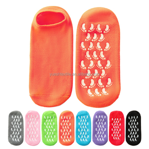 Calcetines de gel infundido de punto de algodón Calcetines de gel de spa Calcetines de humedad - Product Image 2