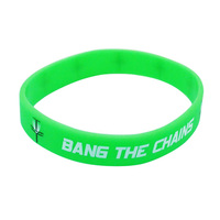 Bracelet de Sport pour Halloween ou noël en Pvc, effaçable, personnalisé à Led scintillant, en caoutchouc et Silicone, nouveau