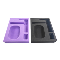 Emballage en mousse de haute qualité, léger, antichoc, pour équipement VR, protection en polyuréthane, éponge noire Yuan Yuan