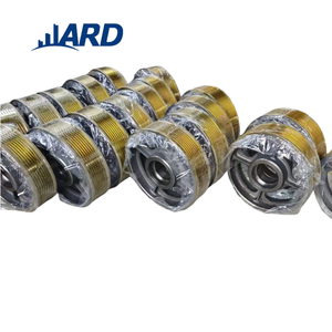 Tali kawat besar 30mm, kecil 90mm 200mm, besi cor, tali kawat alur nilon, tali katrol katrol untuk motor listrik dengan bantalan - Product Image 3