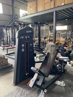 Machine de musculation professionnelle ZY pour presse à pectoraux inclinée, équipement de force robuste à sélection de poids pour solutions de projets de clubs de fitness