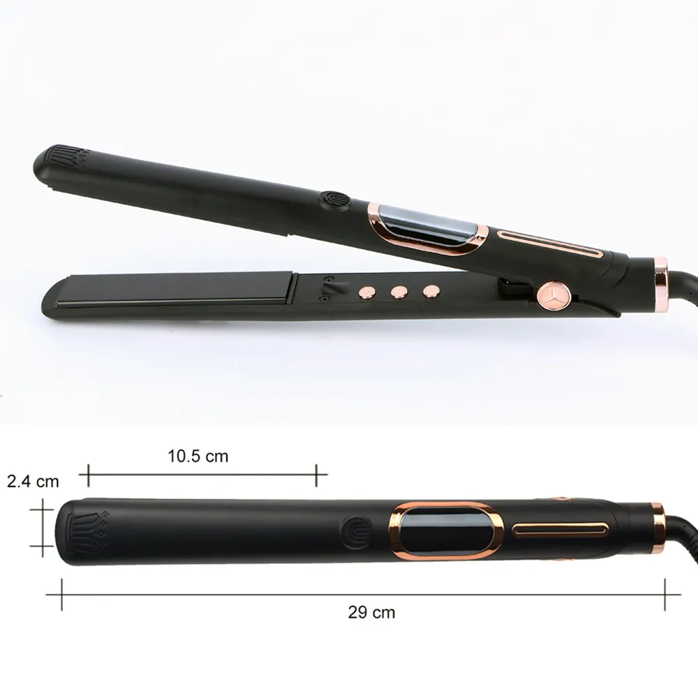 Low Price Professional Best Flat Iron Hair Straightener Original Ceramic Hair Straightening Brush Direct from Factory