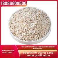 Filtre granulaire en sable de quartz fin de 40kg pour le traitement de l'eau potable Filtration de piscine Traitement de l'eau pendant 1 an