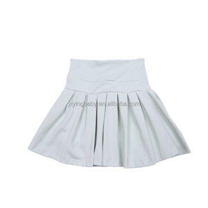 カスタマイズされたロゴスカートショートガールスポーツ夏テニススカートポケットプリーツ女の子用アスレチックランニングワークアウトヨガスカート - Product Image 5