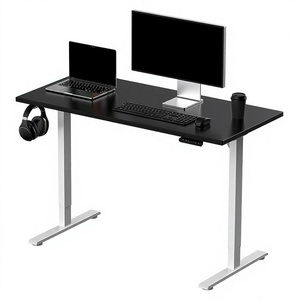 Bureau debout convertible Wayon moderne à manivelle en verre trempé pour étudiants, montage facile, hauteur réglable ergonomique pour l'étude - Product Image 4