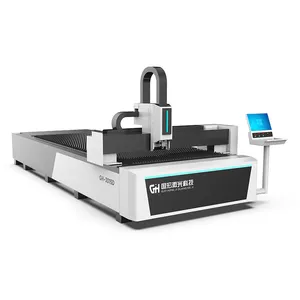 China Cnc Fiber Lasersnijmachine Voor Koolstofstaal Aluminium Koperen Plaat Lasersnijder