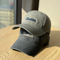 Casquette de papa brodée avec logo personnalisé, fabrication directe en usine, coton, couronne souple, large bord, pour hommes et femmes