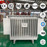 Transformateur de contrôle triphasé 2500 kVA 3000 kVA 5000 kVA immergé dans l'huile, bobinage en cuivre, norme IEC60076