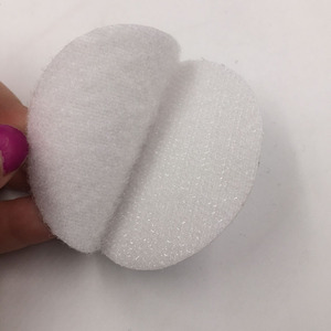 Pvs tiền xu trong suốt móc và vòng lặp vòng vá dính tấm velcroes chấm - Product Image 1