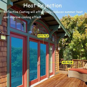 Blu argento 80% IR Resistente solare blocco polarizzati <span class=keywords><strong>pellicola</strong></span> della finestra per la <span class=keywords><strong>casa</strong></span> e la costruzione di vetro - Product Image 4