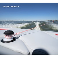 Corde de remorquage pour ski nautique modèle CL-1002, dimensions 20-75 pieds, pour bateau à moteur, hors-bord, lit gonflable, corde de charge et de remorquage