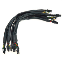 Kabel MDB 6Pin 4.2mm Pitch Molex 5557 22Awg Buatan Khusus di Cina untuk Mesin Penjual Otomatis
