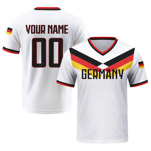 Maillot <span class=keywords><strong>de</strong></span> football personnalisé 2026 – T-<span class=keywords><strong>shirt</strong></span> uniforme national imprimé à manches courtes – Cadeaux pour supporters – Tailles S-4XL – Argentine, Brésil, Espagne, <span class=keywords><strong>France</strong></span> - Product Image 6