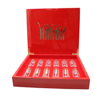 Boîte cadeau rigide de luxe personnalisée, emballage en safran dur, boîte cadeau de recyclage Cordyceps Sinensis