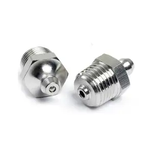 不锈钢304 BSP UNF NPT 1/8 “1/4” 3/8 “直型油脂枪奶嘴汽车配件