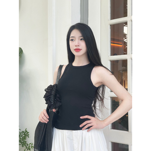 T-shirt Femme Toutes Saisons, Meilleures Ventes, Plusieurs Couleurs, Service ODM Durable, Fournisseur Vietnamien, Boutons Compressés, Vente en Gros Gratuite - Product Image 2