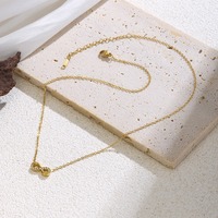 Collier avec pendentif infini en zircon étincelant, numéro significatif, pour occasions décontractées, bijoux tendance polyvalents, TGXL14693