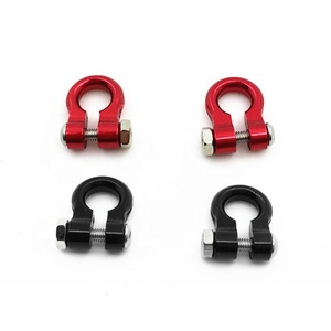 Sửa đổi nhôm Trailer <span class=keywords><strong>Tow</strong></span> <span class=keywords><strong>Hook</strong></span> cho 1/10 <span class=keywords><strong>RC</strong></span> Crawler SCX10 ax80125 ax80126 cản trước phía sau Bumper nâng cấp phụ tùng - Product Image 2