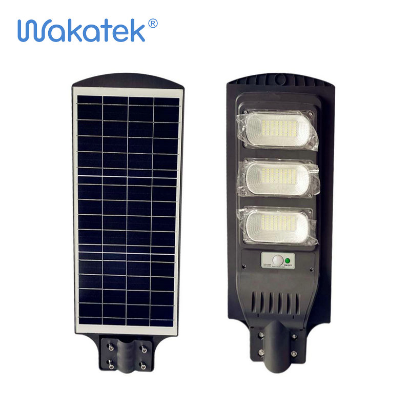 Wakatek 90 Вт все в одном солнечный уличный свет, СИД Luz de calle для светодиодного уличного фонаря