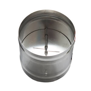 Amortisseur de conduit HVAC <span class=keywords><strong>clapet</strong></span> anti-retour en acier inoxydable diamètre <span class=keywords><strong>100</strong></span> mm <span class=keywords><strong>clapet</strong></span> anti-retour - Product Image 4