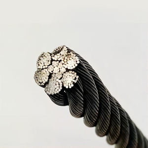Câble en acier 6X37+FC IWS IWRC galvanisé pour levage et traction, cordes métalliques de différentes structures - Product Image 3