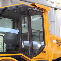 Compacteur Shantui SR18 avec moteur Cummins, transmission hydrostatique, tambour simple vibrant, rouleau compresseur routier de 18 tonnes