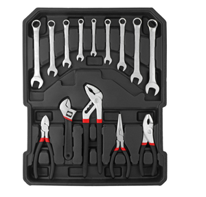Nouvel ensemble d'outils <span class=keywords><strong>à</strong></span> main en acier inoxydable 316 <span class=keywords><strong>à</strong></span> 4 couches, 899/53/46 pièces, avec boîte de rangement en aluminium <span class=keywords><strong>à</strong></span> roulettes OEM, modèle 2026 - Product Image 4