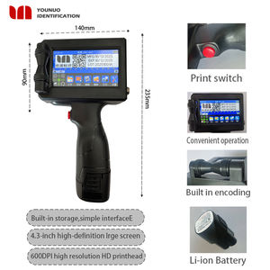 Xách tay expiry mã vạch máy in phun cầm tay máy in ngày in mã hóa số hàng loạt máy in phun carton bao bì bên ngoài hộp máy in phun súng - Product Image 4