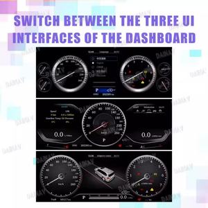 Écran LCD numérique de 12,3 pouces pour tableau de bord de Lexus LX570 2007 2008-2017, variante tableau de bord virtuel, cockpit, compteur de vitesse, écran HD - Product Image 5