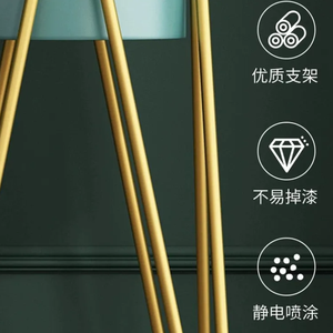 Haut <span class=keywords><strong>de</strong></span> gamme lumière luxe intérieur maison salon décor Rectangle forme fleur Stand jardin <span class=keywords><strong>Application</strong></span> élégante étagère rectangulaire - Product Image 6