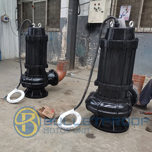 Bomba sumergible para aguas residuales de alta presión, certificada por el proveedor, sin obstrucciones, con motor IE3 - Product Image 4