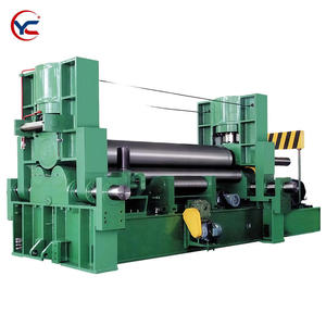Máquina de Rolado de Placas Hidráulica de Tres Rodillos W11S, Equipo de Doblado de Láminas de Acero para la Producción de Cilindros y Tanques de Gran Diámetro - Product Image 4