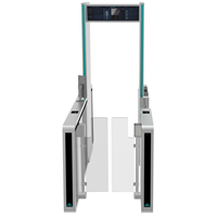 Tourniquet d'inspection de sécurité IA 8/12/24 zones, détection de métaux, contrôle d'accès par reconnaissance faciale, RFID, QR - Fabricant OEM ODM