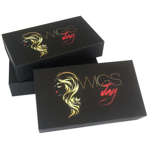 Factory customized magnet folding box hair carton gift box magnetic gift box with logo