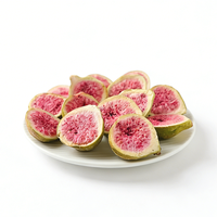 COREAL Knapperige Vijgenchips FD Snack Gefreeze-droogde Vijgensnack Met Fruit & Groentesnacks Gedroogd Fruit