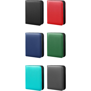 Raccoglitore per Carte Collezionabili Sportive e TCG con 4 Tasche, Album con Cerniera per 112 Carte Collezionabili, Raccoglitore Top Loader - Product Image 2